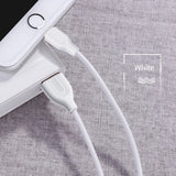 JOYROOM S-L352 2.4A Output Charging Charger Data Sync Micro USB Data Cable - black Type-C