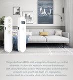 Handheld UVC Disinfection Lamp Portable Charging Display Timing Germicidal Light white