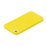 for iPhone 5/5S/SE Lovely Candy Color Matte TPU Anti-scratch Non-slip Protective Cover Back Case white