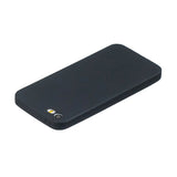 for iPhone 5/5S/SE Lovely Candy Color Matte TPU Anti-scratch Non-slip Protective Cover Back Case black
