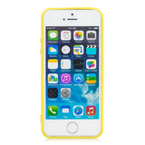 for iPhone 5/5S/SE Lovely Candy Color Matte TPU Anti-scratch Non-slip Protective Cover Back Case white