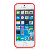 for iPhone 5/5S/SE Lovely Candy Color Matte TPU Anti-scratch Non-slip Protective Cover Back Case black