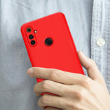 For OPPO Realme C3 360Dgree Full Protection Shockproof PC Phone Back Cover  red