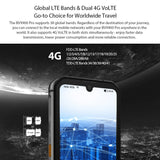Blackview BV9900 Pro Thermal Camera Mobile Phone Helio P90 Octa Core 8GB+128GB IP68 Rugged Smartphone 48MP Quad Rear Camera Silver_Non-European regulations
