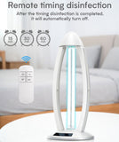 UV Disinfection Light Remote Control Timing Table Light for Home Hospital