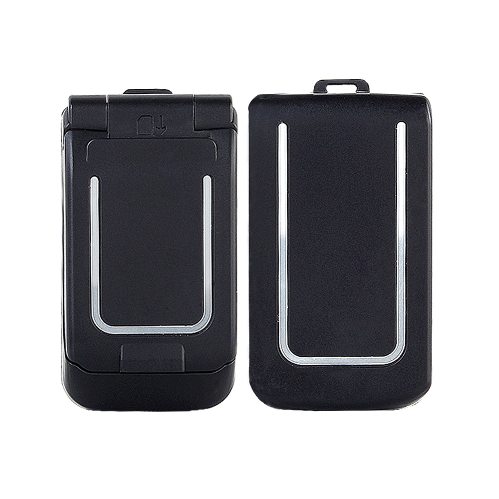 Mini Flip Mobile Phone 0.66"" Smallest Cell Phone Wireless Bluetooth FM Magic Voice Handsfree Earphone for Kids black