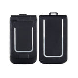 Mini Flip Mobile Phone 0.66"" Smallest Cell Phone Wireless Bluetooth FM Magic Voice Handsfree Earphone for Kids black