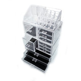 SF-1122-10 4Pcs / Set Plastic Cosmetics Storage Rack Transparent **