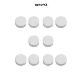 Home Sterilizing Tablet with Chlorine Disinfection Sterilizaton for Mildew Stain Bacteria Removal Cleaning 1g10 tablets