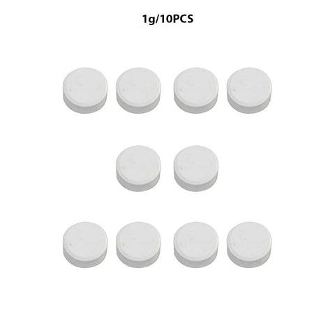 Home Sterilizing Tablet with Chlorine Disinfection Sterilizaton for Mildew Stain Bacteria Removal Cleaning 1g10 tablets