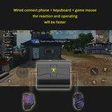 G1X PUBG Mobile Gamepad Controller Gaming Keyboard Mouse Android Phone to PC Converter Adapter for iPhone  Converter + keyboard + mouse