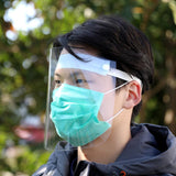 Transparent Anti Splash Dust-proof Protect Full Face Covering Mask Visor Shield Stop the Flying Spit Anti Droplet Randomly
