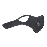 Cycling Mask With Filter Protective Cycling Mask Activated Carbon Anti-Pollution Sport Training Bike Facemask black