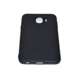 for Samsung J4 Euro Edition Lovely Candy Color Matte TPU Anti-scratch Non-slip Protective Cover Back Case black