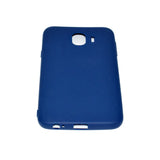 for Samsung J4 Euro Edition Lovely Candy Color Matte TPU Anti-scratch Non-slip Protective Cover Back Case Navy