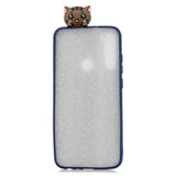 For Redmi 8/8A/5/Note 8T Mobile Phone Case Cute Cellphone Shell Soft TPU Cover with Cartoon Pig Duck Bear Kitten Lovely Pattern Royal blue