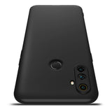 For OPPO Realme C3 360Dgree Full Protection Shockproof PC Phone Back Cover  black