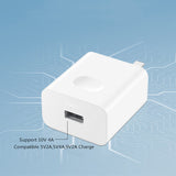 Huawei Supercharge USB Fast Charger 10V 4A 40W Adapter 5A Type C Cable for Honor 10 Magic 2/P20 P30 pro White
