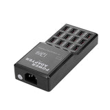 Multi USB Charger 2 Ports Wall Desktop Charge Power Adapter Black UK Plug