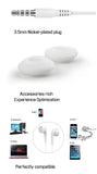 Langsdom Q1 3.5mm Wired Stereo Smartphone Earphones Built-in Microphone Universal Earphone for Phone Black