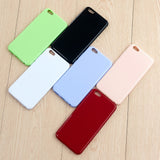 For VIVO Y67/Y71 Cellphone Cover Glossy TPU Phone Case Anti-Dust Stain-proof Easy Install Screen Protector Rose red