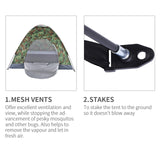 3-4 Person Camping Dome Tent Camouflage **