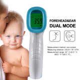 Forehead Ear Thermometer Digital Infrared Temporal Thermometer for Babies Kids Adults Instant Accurate Reading CK-T1501
