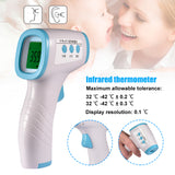 Forehead Ear Thermometer Digital Infrared Temporal Thermometer for Babies Kids Adults Instant Accurate Reading CK-T1501