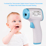 Forehead Ear Thermometer Digital Infrared Temporal Thermometer for Babies Kids Adults Instant Accurate Reading CK-T1501