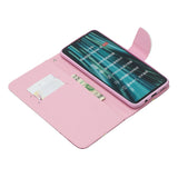 For Redmi Note 8/8 Pro Cellphone Cover Stand Function Wallet Design PU Leather Smartphone Shell Elegant Pattern Printed  Ice cream unicorn