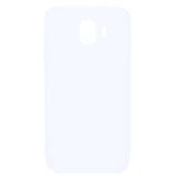 for Samsung J4 Euro Edition Lovely Candy Color Matte TPU Anti-scratch Non-slip Protective Cover Back Case white