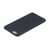 for iPhone 6/6S Lovely Candy Color Matte TPU Anti-scratch Non-slip Protective Cover Back Case black