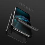 For OPPO Realme C3 360Dgree Full Protection Shockproof PC Phone Back Cover  Blue black blue