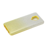 For XIAOMI CC9E/A3/10/10 PRO/K20/K20 pro Phone Case Gradient Color Glitter Powder Phone Cover with Airbag Bracket yellow
