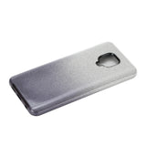 For XIAOMI CC9E/A3/10/10 PRO/K20/K20 pro Phone Case Gradient Color Glitter Powder Phone Cover with Airbag Bracket black