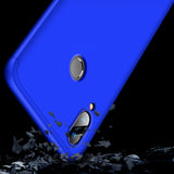 for HUAWEI Y9 2019 Ultra Slim PC Back Cover Non-slip Shockproof 360 Degree Full Protective Case Gold_HUAWEI Y9 2019