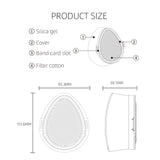 Disposable Silicone Masks Protective Masks Gas Masks Breathable Dustproof Anti-Fog Masks Regular section