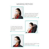 Disposable Silicone Masks Protective Masks Gas Masks Breathable Dustproof Anti-Fog Masks Regular section