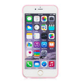 for iPhone 6/6S Lovely Candy Color Matte TPU Anti-scratch Non-slip Protective Cover Back Case dark pink