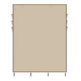 69" Wardrobe Portable Closet Storage Organizer Clothes Non-woven Fabric Wardrobe