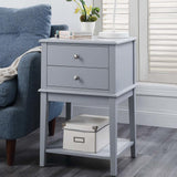 Linio-home White Nightstand