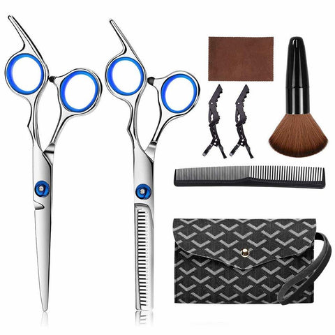 Hair Cutting Scissors for Women,Hair Cutting Scissors Set,Hairdressing Scissors Kit,Professional Hair Cutting Shears for Women Men Barber Salon Home Use