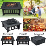 Upland Fire Pit with Cover