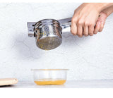 Multi-function, convenient manual stainless steel juicer, garlic tamper, garlic, ginger, juice