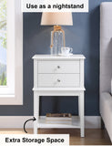 Linio-home White Nightstand