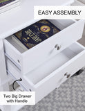 Linio-home White Nightstand