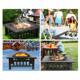 Upland Fire Pit with Cover