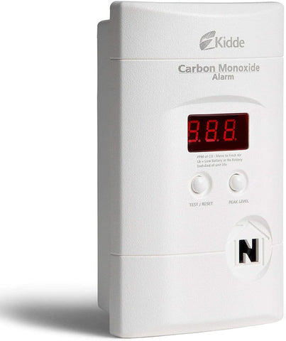 Kidde Nighthawk Plug-In AC/DC Carbon Monoxide Alarm Detector with Digital Display KN-COPP-3