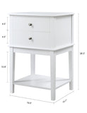 Linio-home White Nightstand