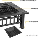 Upland Fire Pit with Cover